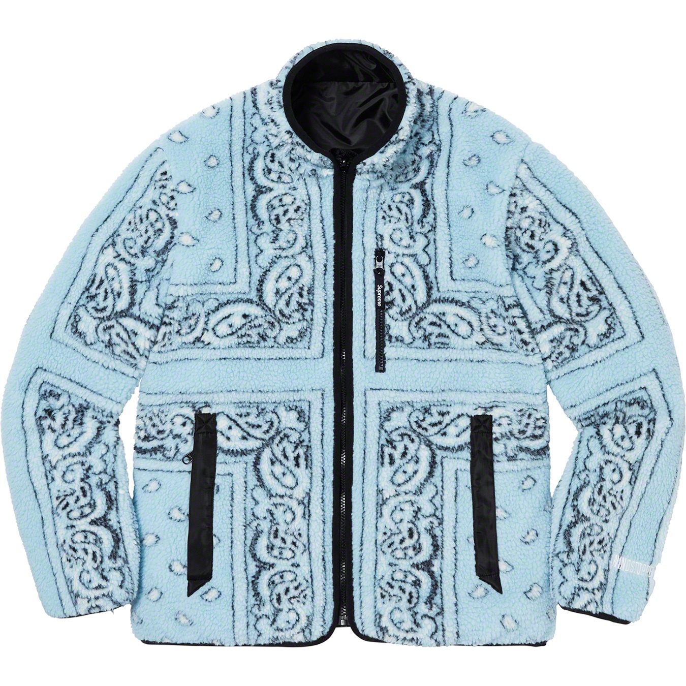 Reversible Bandana Fleece Jacket view 22